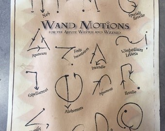 Wand motions | Etsy