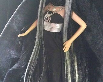 Hekate Greek Goddess of Witchcraft, magic, night Hecate OOAK Barbie doll dakotas song