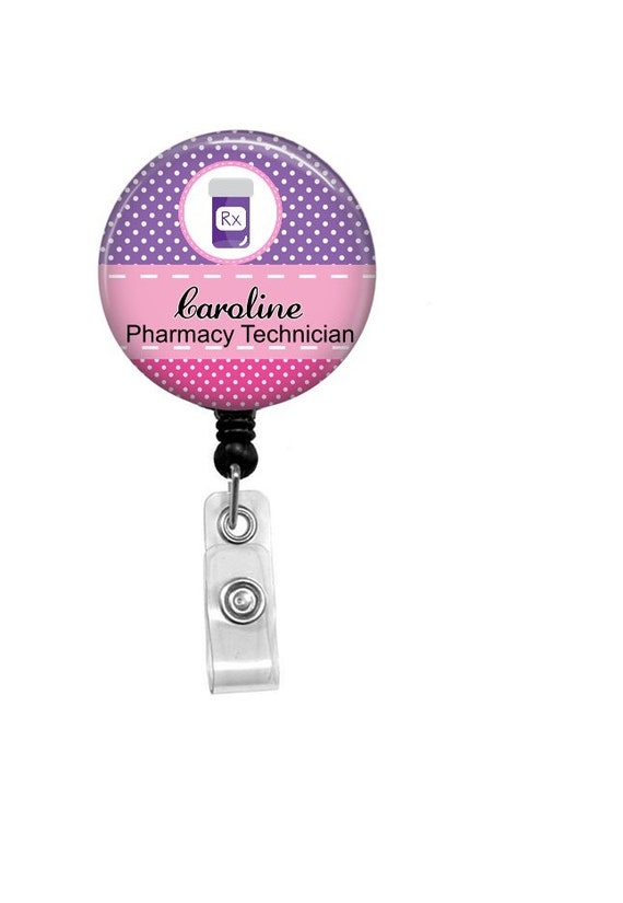 Pharmacy Badge Reel Id Badge Holder Badge Holder ID