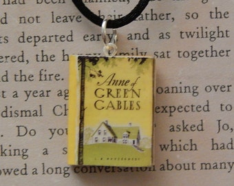 Anne of Green Gables Book Necklace, Brooche, or Keychain