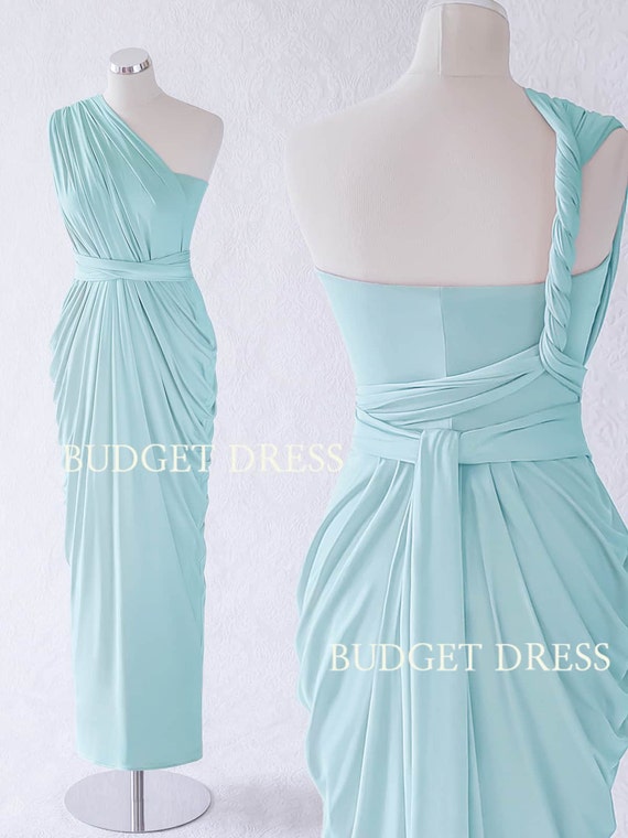 2017 NEW STYLE Light Tiffany Blue Infinity Bridesmaid Dress