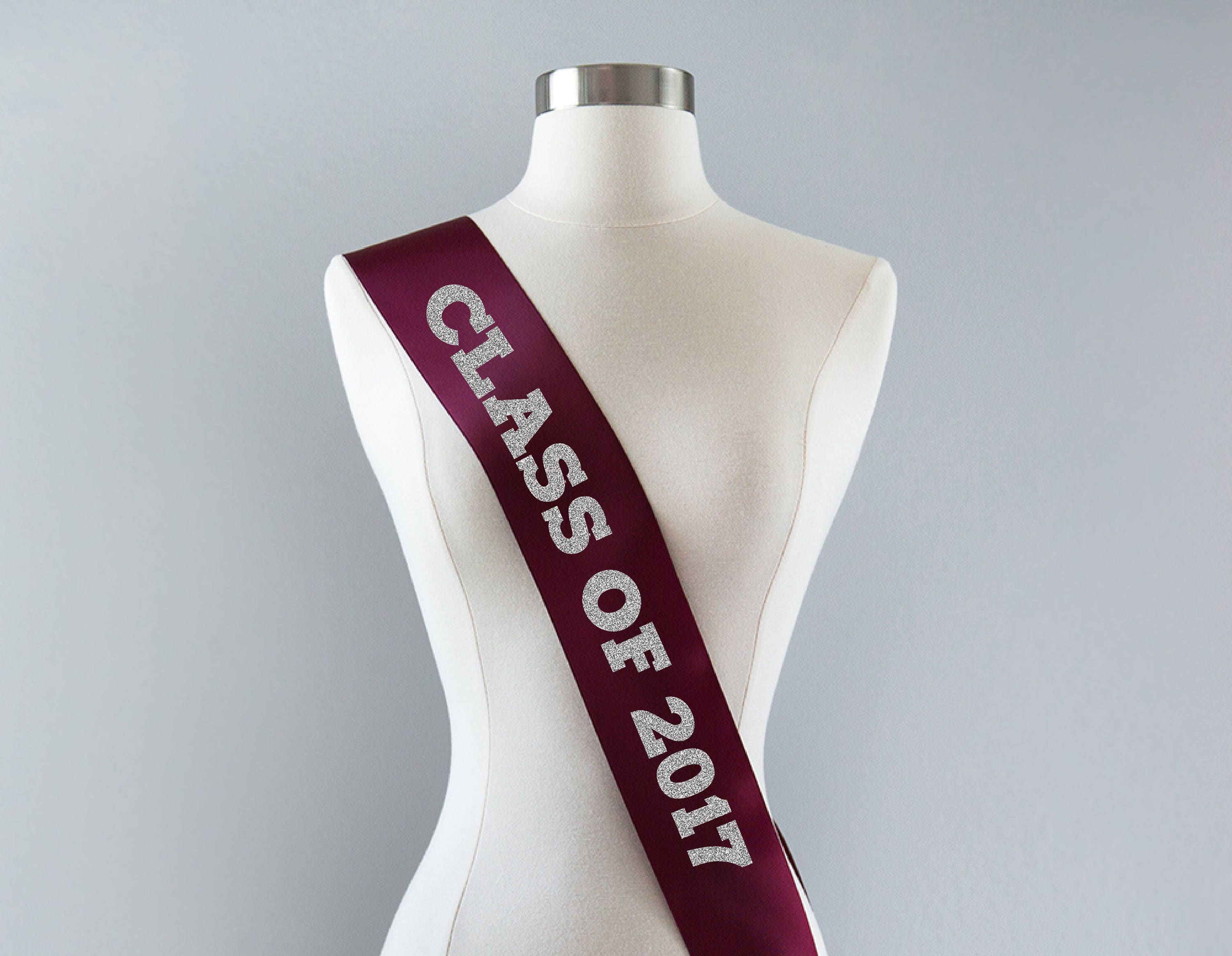 Class of 2017 Graduation Sash 2017 Grad Senior Class sashes