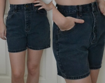 Vintage Lee High Waisted 80s Denim Shorts