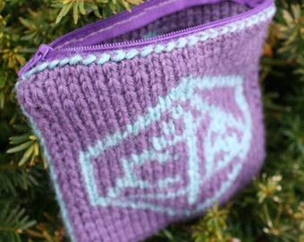 Critical Role Dice Bag - Knitted Zippered Pouch
