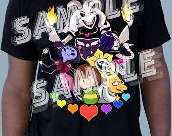 Hotlands Tee - Inspired by Undertale