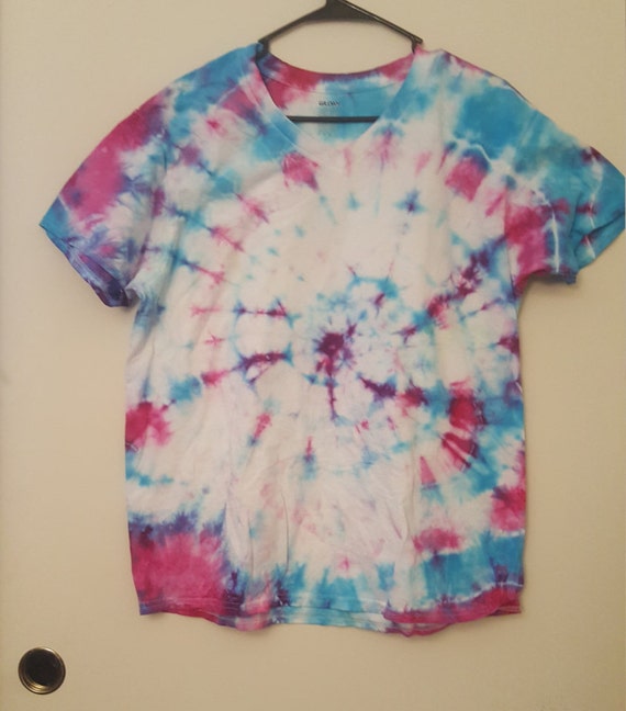 Cotton Candy Spiral Tie-Dye Adults L