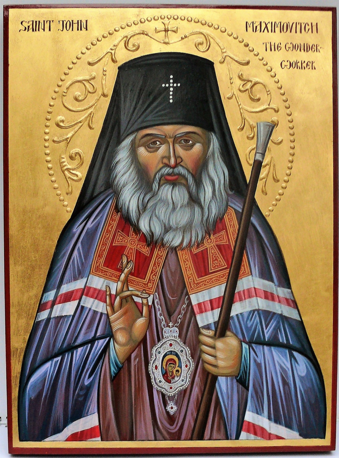 St. John Maximovitch icon, Holy Hierarch St. John of Shanghai and San ...