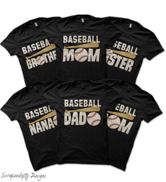 Download Baseball Mom Bundle Team Baseball Shirts / Family Tshirts