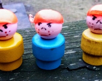 Vintage Fisher Price Mad Boys Lot of 3