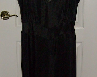Vintage Classic BARBIZON COLETTE Black Full Slip 44