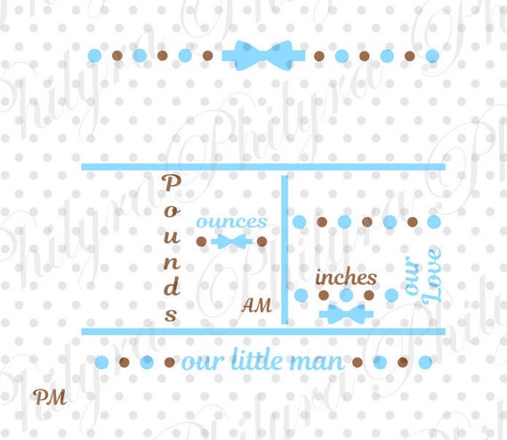 Free Free 194 Baby Boy Birth Announcement Svg SVG PNG EPS DXF File