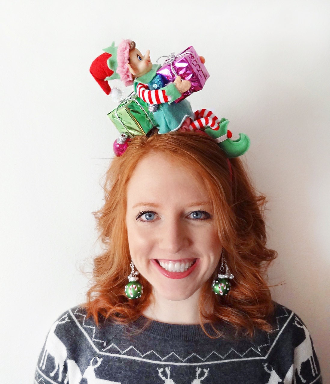 adult christmas headband ugly Christmas sweater party