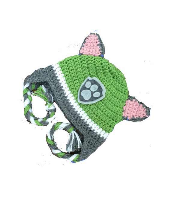 Paw Patrol Rocky Hat Crochet Pattern By Ejcrochetchronicles