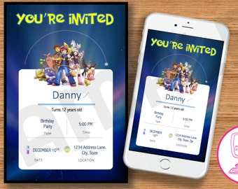 Pokémon-Go Invitation Template