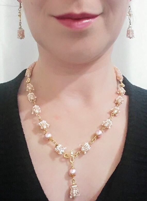 Lily of the valley Jewelry set Lily of the by SERMINCEJEWELRY