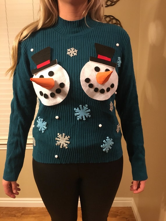 Naughty Ugly Christmas Sweater 3D Custom womens Naughty