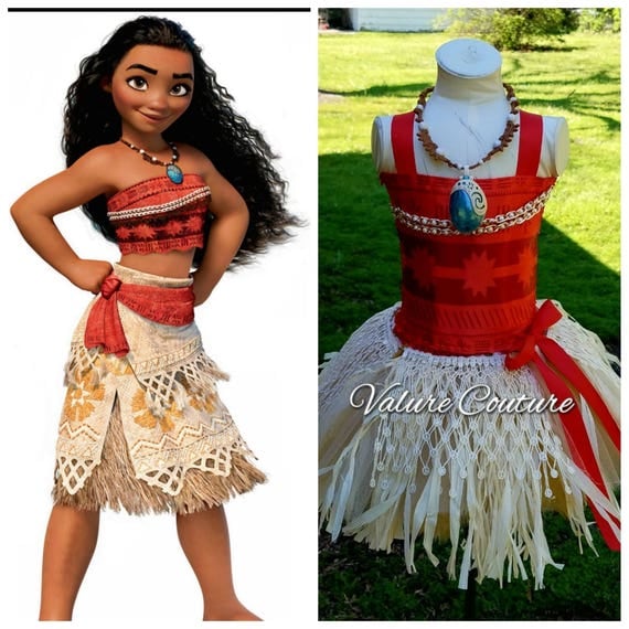 Moana Inspired Tutu Dress Facebook.com/ValureCouture