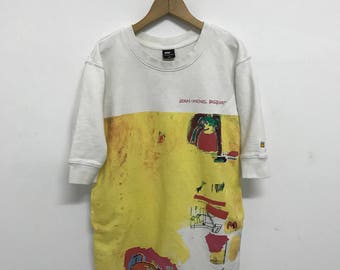Vintage Jean-Michel Basquiat Women Sweater/Basquiat Clothing/Pop Art Shirt/Designer Shirt