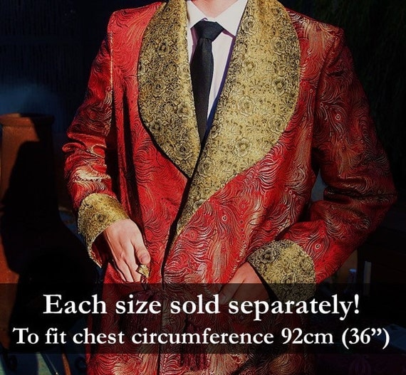 Smoking jacket sewing pattern PDF digital download by DizzyMister