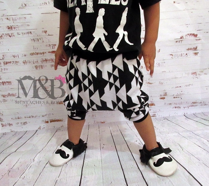 Baby & Toddler cuffed harem shorts