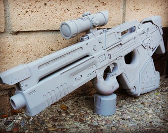 Destiny Mida Multi-Tool Scout Rifle Resin Kit Prop for Cosplay and Collectors