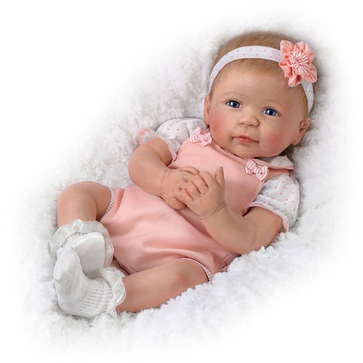 Reborn Baby Doll Lifelike Soft Vinyl Real Looking Newborn ...