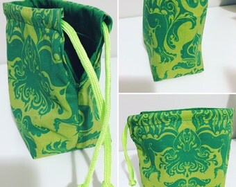 Green Cthulhu Lovecraft Chaos/Dice Bag