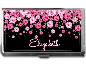Personalized Business Card Case, Business Card Holder, Personalized Card Case, Card Holder, Card Case
