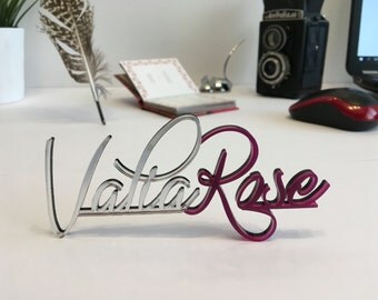 Custom Desk Name, Business Logo Design, Custom Logo, Business Signs, Colour Logo, Calligraphy Logo, Laser cut logo, Desk Signs, Office decor