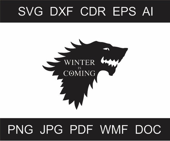 Download Winter is Coming Clipart Scalable Printable Clipart Iron