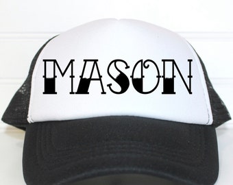 Custom, Toddler Trucker Hat, Trucker Hat, Kid's Trucker Hat, Baby Trucker Hat, Toddler Hat, Hat, Kids Hat, Snapback, Birthday Gift