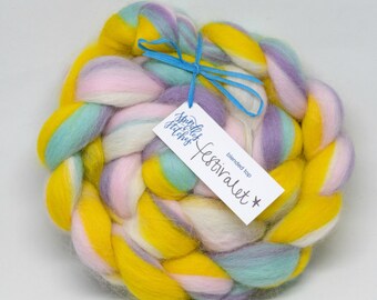Blended roving | FESTIVALET | 100g | corriedale, baby alpaca
