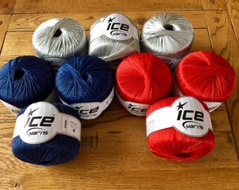 Ribbon Yarn, Dreamcatcher Yarn, Ice Yarn, Ice Yarns
