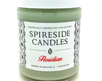Floridian ® Candle - Spireside Candles - Disney Candles - 8 oz Jar