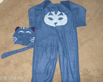 Cat Boys Halloween Costume Dress Up PJ Body Mask Catboy Pretend Play Custom Made