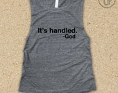 it's handled t shirt