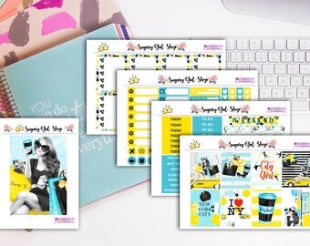 New York City Girl Sticker Kit