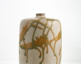 Mid Century Modern Studio Art Pottery Vase Ceramic