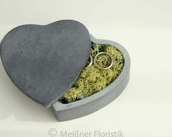 Ring cushion / ring box / ausSpeckstein ring box