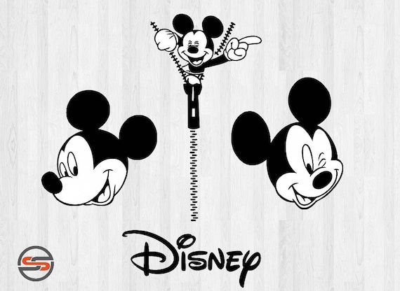 Mickey Mouse SVG, Disney SVG files, Instant Download ...