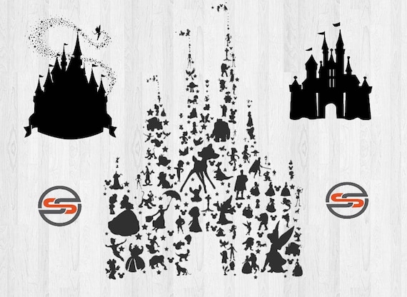 Download Disney Castle SVG, Tinkerbell SVG, Mickey Mouse ...