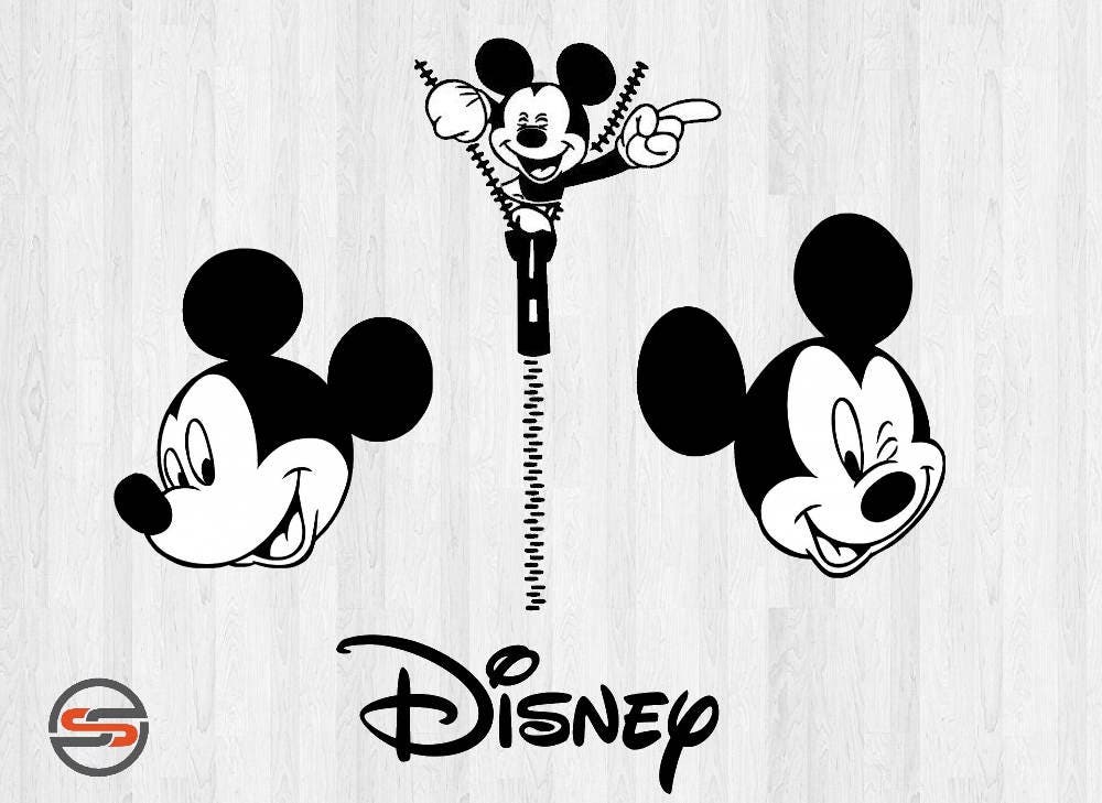 Download Mickey Mouse SVG, Disney SVG files, Instant Download ...