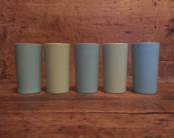 Set of 5 Small Drinking Melamine Cups Lournay by Melmac