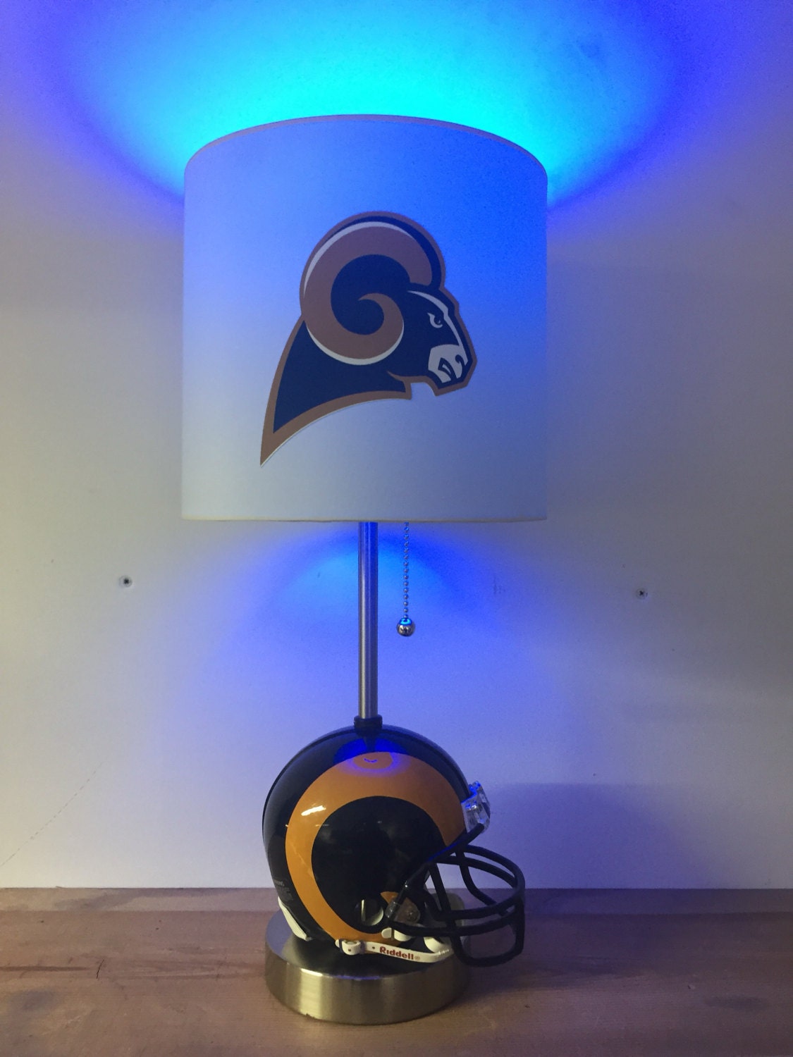 Los Angeles Rams Helmet lamp Football Lamp NFL man cave