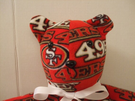 49ers teddy bear