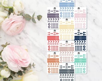 GLOSS | Arrow Dollar Prints | Erin Condren | Vertical | Planners