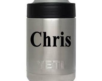 12 oz YETI colster personalized custom engraved Christmas gift groomsman Authentic