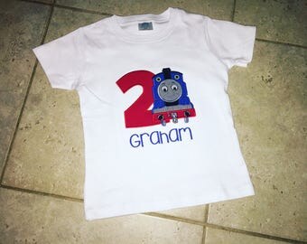 Thomas the Train Birthday Shirt
