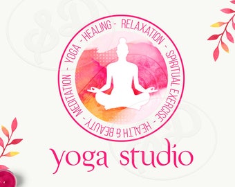 Yoga logo | Etsy