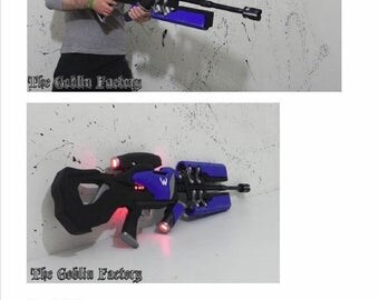 How to make Widowmaker's Widow's Kiss Overwatch complete tutorial cosplay prop